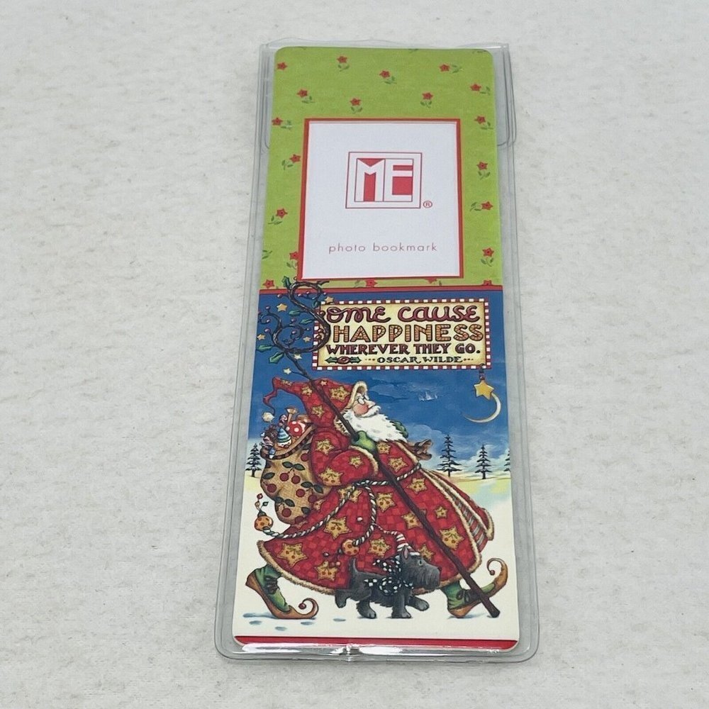 Pooch Mary Engelbreit Photo Bookmark Christmas Santa Oscar Wilde Me Ink 40311